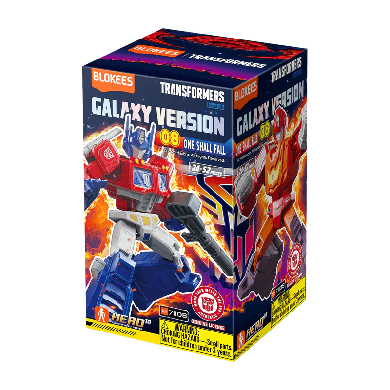 TRANSFORMERS BLOKEES GALAXY VERSION 08 ONE SHALL FALL BLIND BOX