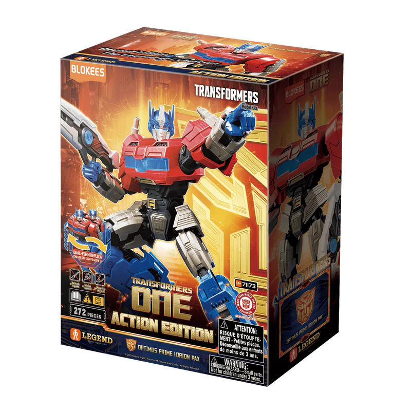 TRANSFORMERS BLOKEES ACTION EDITION OPTIMUS PRIME 04
