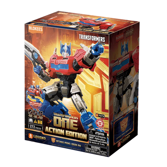 TRANSFORMERS BLOKEES ACTION EDITION OPTIMUS PRIME 04
