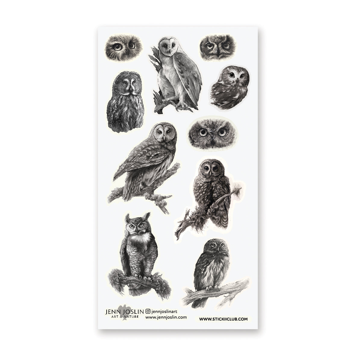 WOODLAND WATCHERS STICKER SHEET