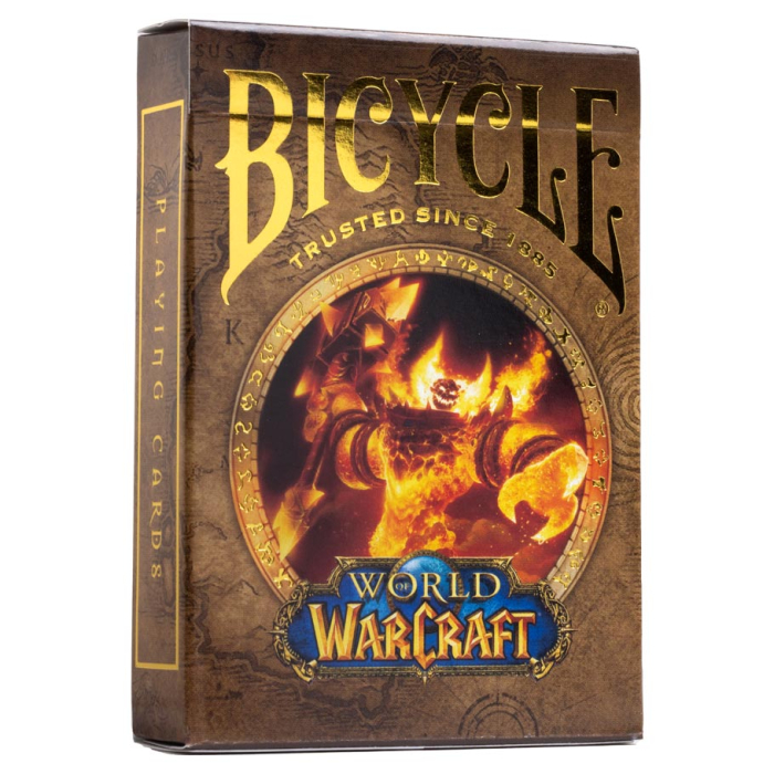 BICYCLE PLAYING CARDS WORLD OF WARCRAFT