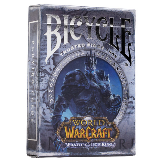 BICYCLE WORLD OF WARCRAFT WRATH OF THE LICH KING CARDS