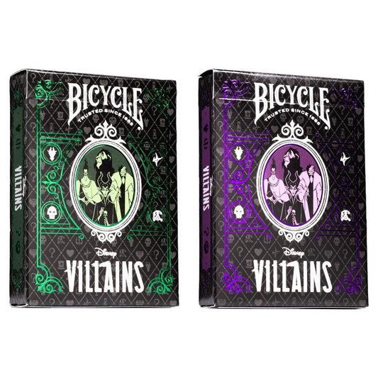 BICYCLE PLAYING CARDS DISNEY VILLAINS