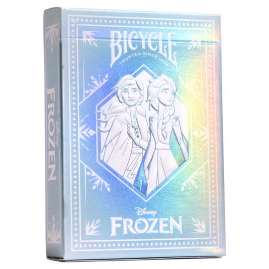 BICYCLE PLAYING CARDS DISNEY FROZEN (BLUE)