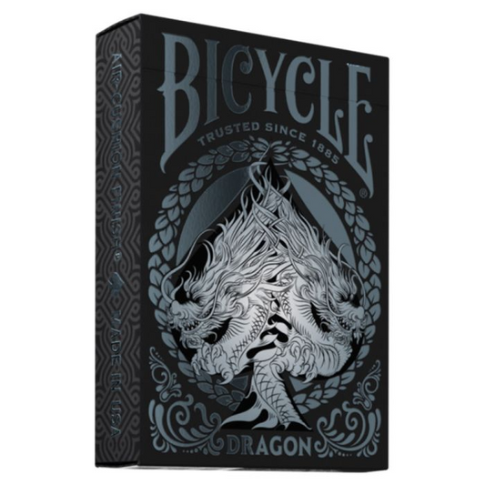 BICYCLE PLAYING CARDS DRAGON BLACK