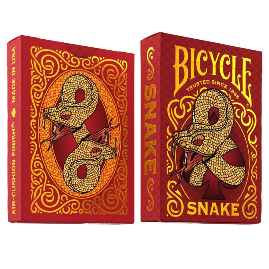 BICYCLE PLAYING CARDS SNAKE
