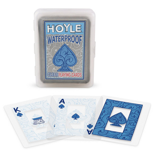 HOYLE CLEAR WATERPROOF PLAYING CARDS