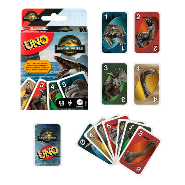 UNO JURASSIC WORLD REBIRTH