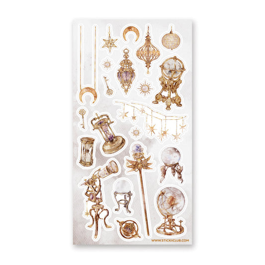 CRYSTAL BALLS STICKER SHEET