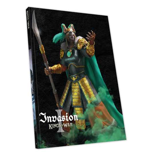 KINGS OF WAR 4TH EDITION INVASION HARDBACK RULEBOOK