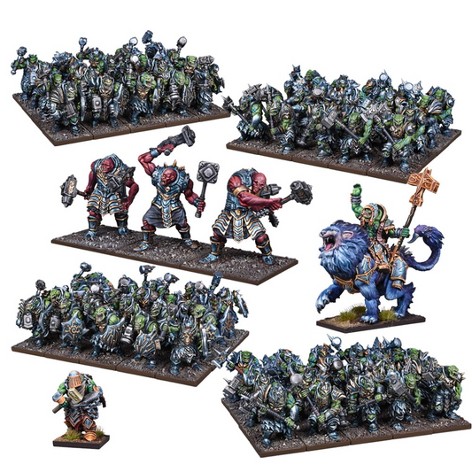 KINGS OF WAR RIFTFORGED ORCS MEGA ARMY