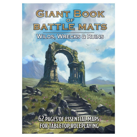GIANT BOOK OF WILDS, WRECKS, & RUINS BATTLE MATS