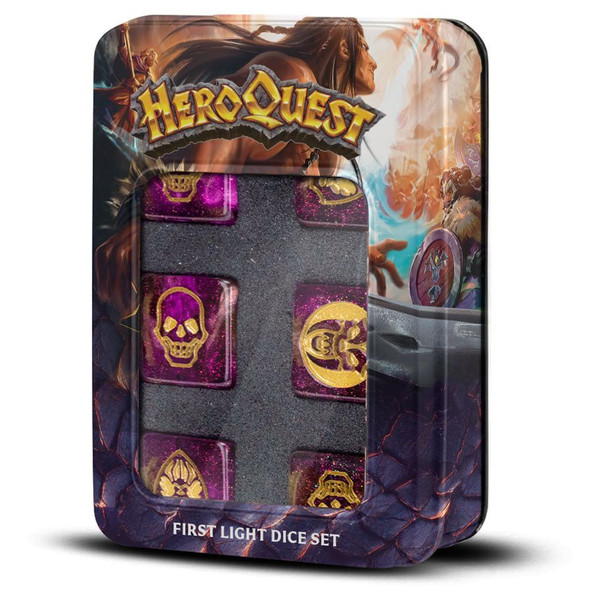 HEROQUEST FIRST LIGHT DICE SET