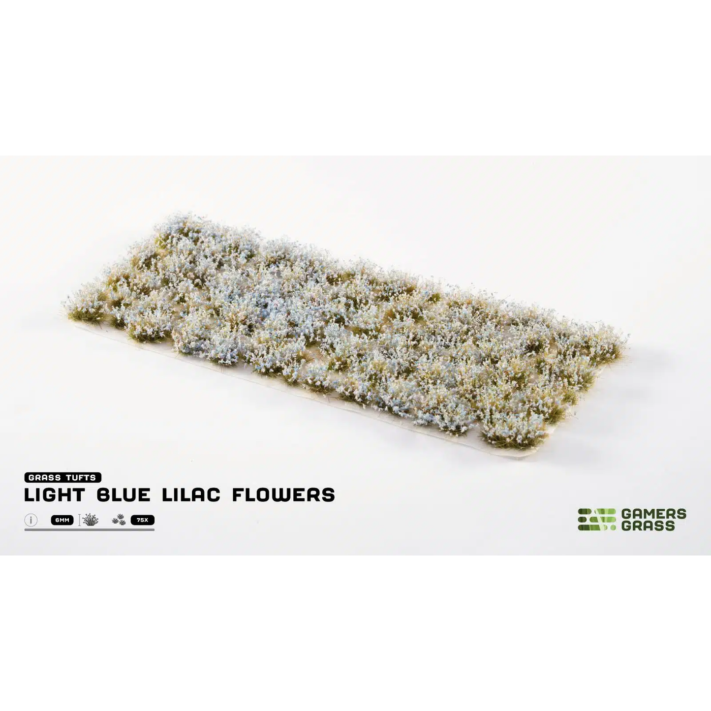 GAMER'S GRASS LIGHT BLUE LILAC FLOWERS