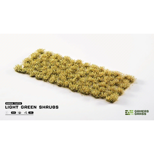 GAMER'S GRASS LIGHT GREEN SHRUBS