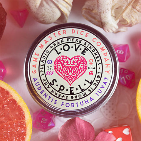 LOVE SPELL 8oz GAMING CANDLE