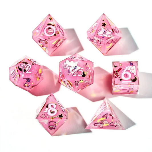 DISPEL LUNAR BUNNIES ICONIC 7PC DICE SET