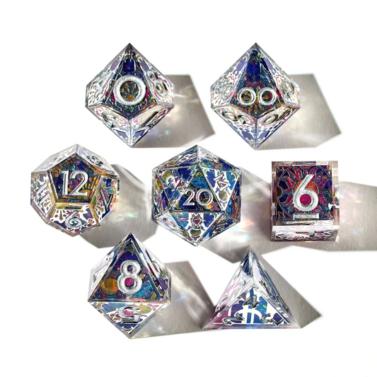 DISPEL LUNAR CATHEDRAL ICONIC 7PC DICE SET