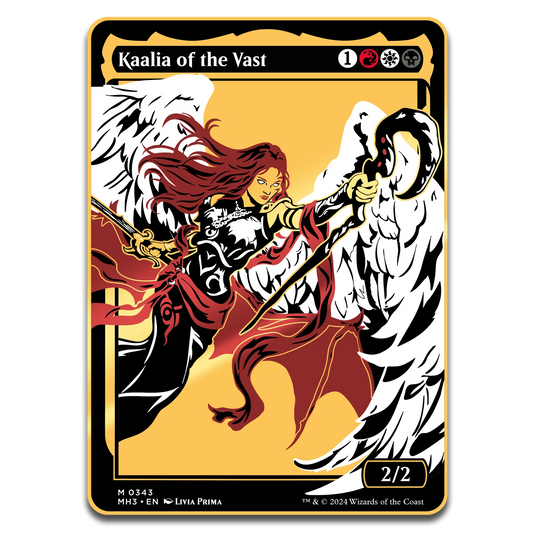 PINFINITY MAGIC: THE GATHERING KAALIA OF THE VAST COMMANDER TOKEN