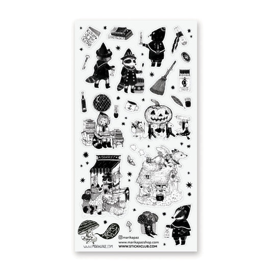 STORYBOOK HALLOW'S EVE STICKER SHEET