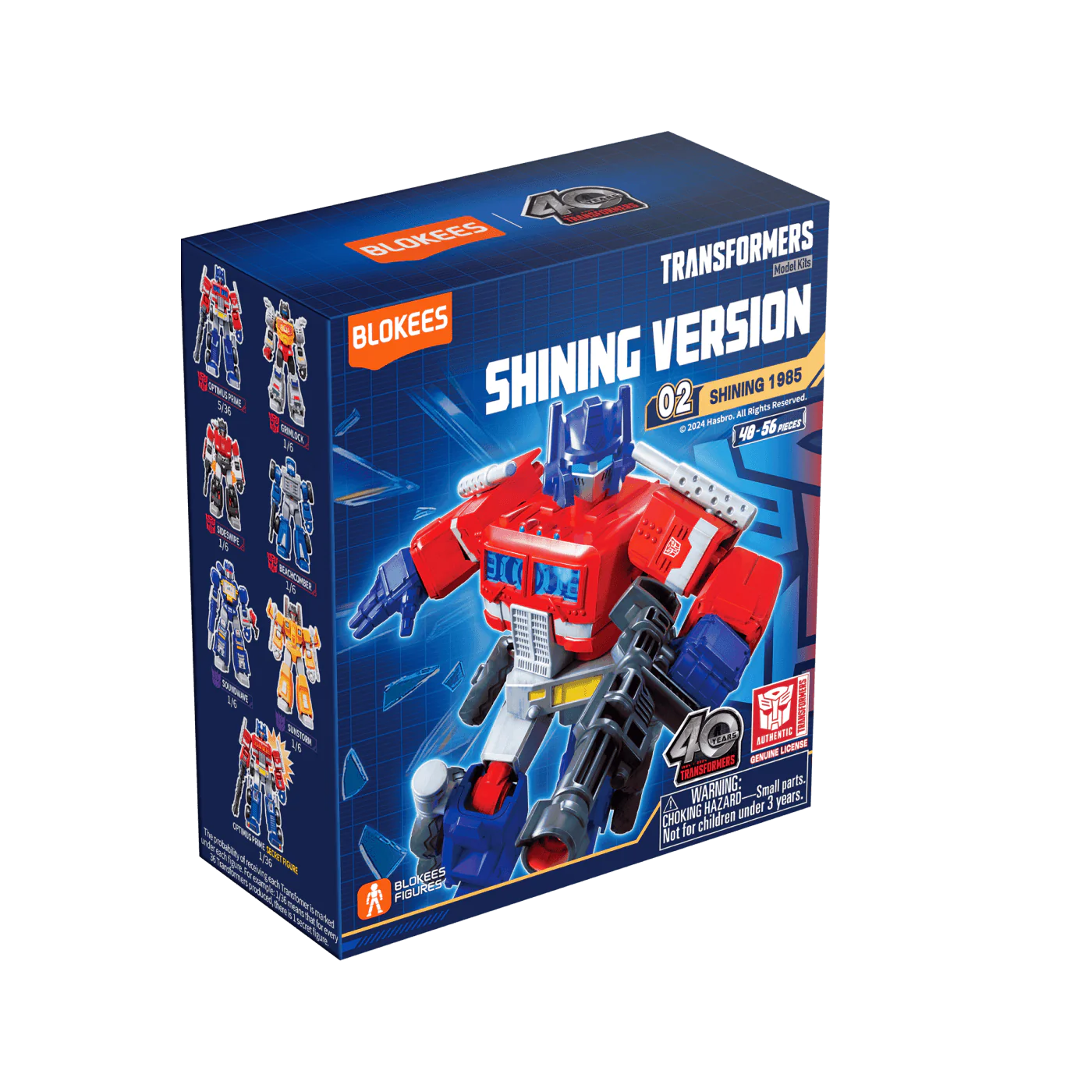TRANSFORMERS BLOKEES SHINING VERSION 02 SHINING 1985 BLIND BOX