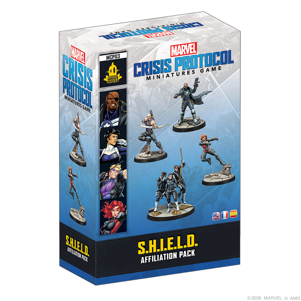 MARVEL CRISIS PROTOCOL: SHIELD AFFILIATION PACK