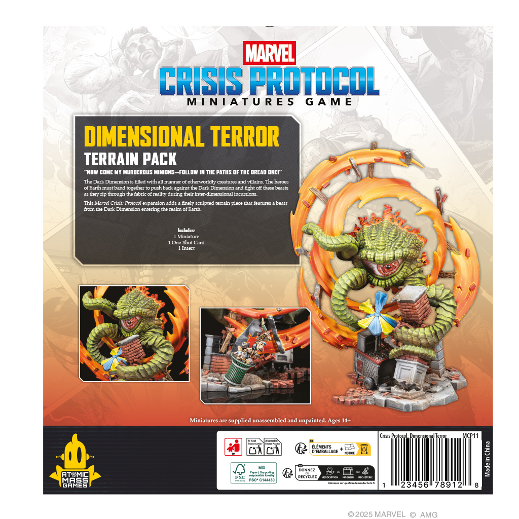 MARVEL CRISIS PROTOCOL: DIMENSIONAL TERROR TERRAIN PACK