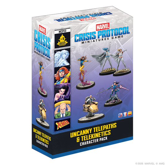 MARVEL CRISIS PROTOCOL - UNCANNY TELEPATHS & TELEKINETICS CHARACTER PACK