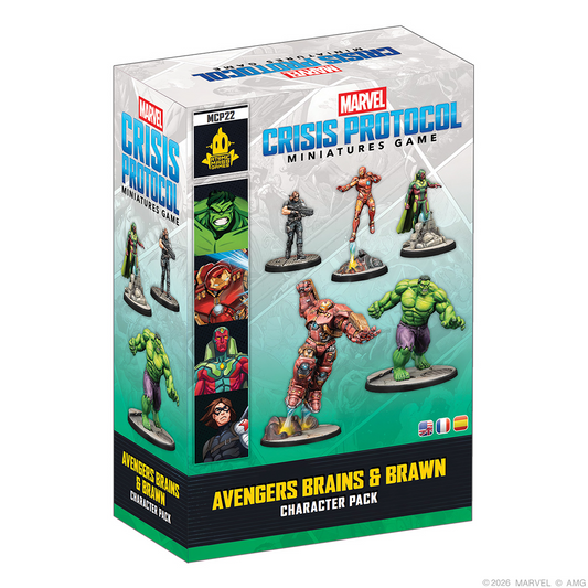 MARVEL CRISIS PROTOCOL - AVENGERS BRAINS & BRAWN CHARACTER PACK