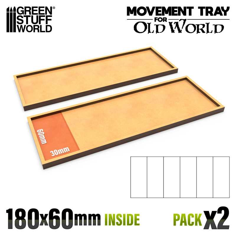 GSW MOVEMENT TRAY 180x60mm