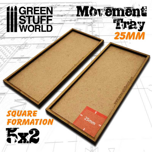 GSW MOVEMENT TRAY 125x50mm