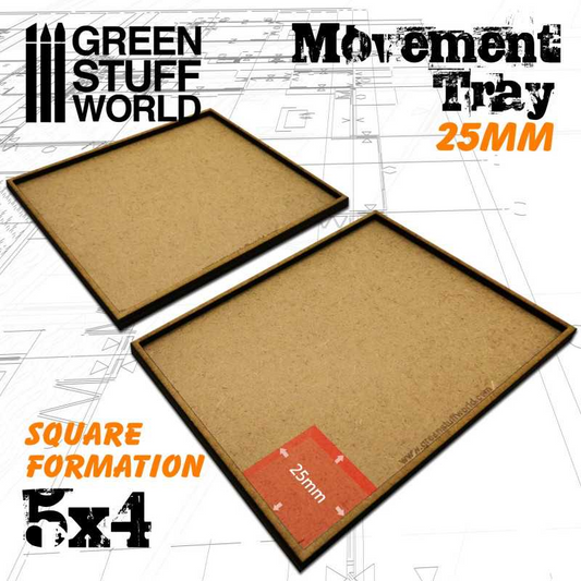 GSW MOVEMENT TRAY 125X100MM