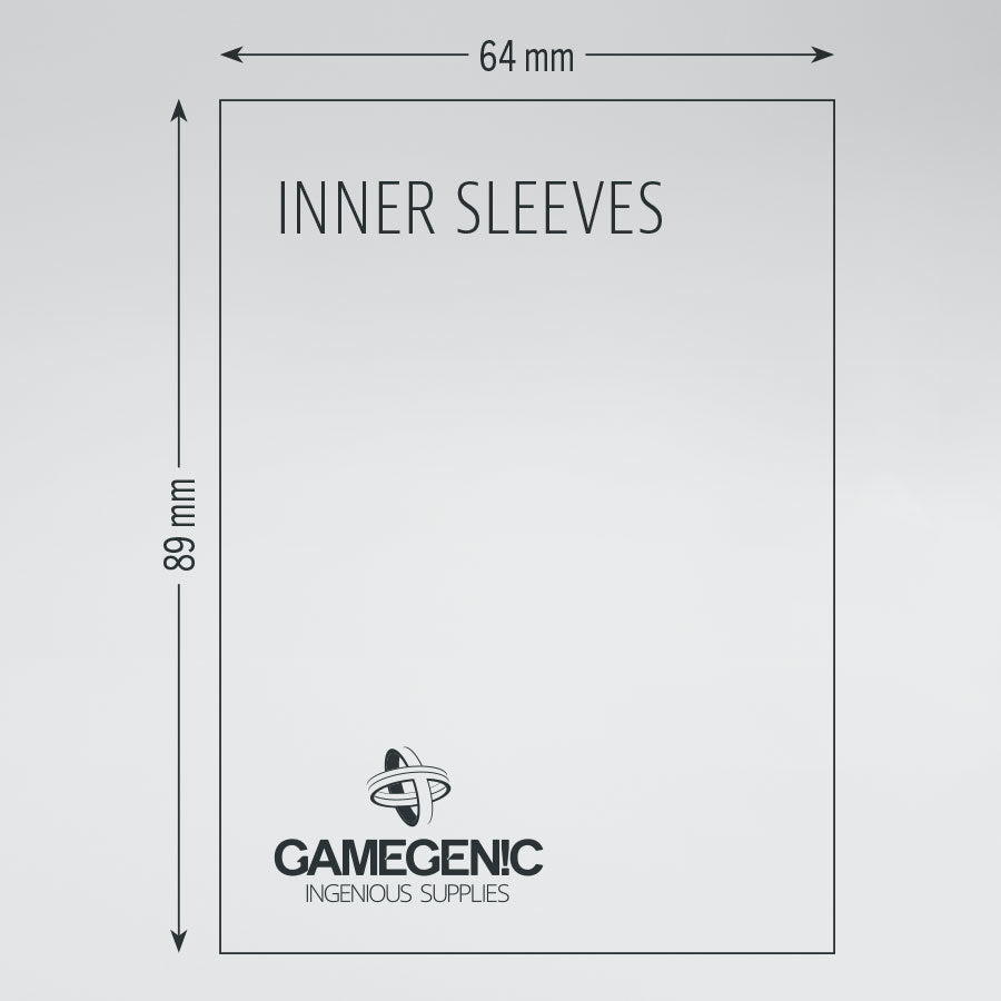 GAMEGENIC PRIME DOUBLE SLEEVING PACK 100