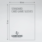 GAMEGENIC CLEAR MATTE Standard Card Game Sleeves Value Pack 200 Count