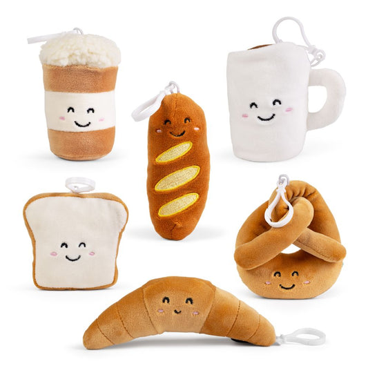 COFFEE SHOP PLUSH KEYRING