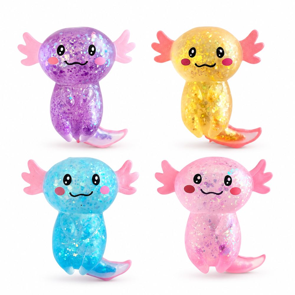 SPARKLY SQUISHY AXOLOTL