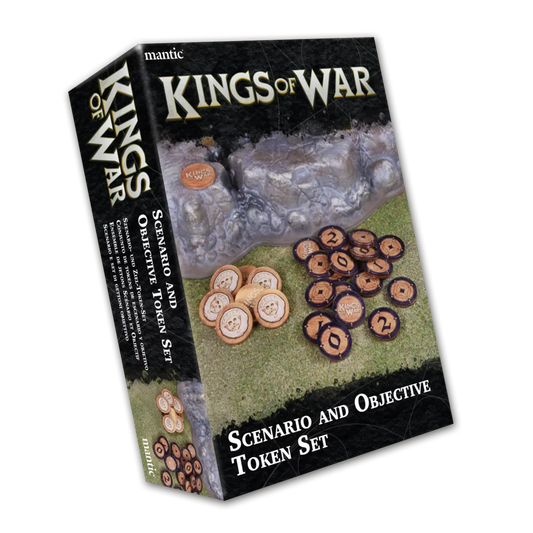 KINGS OF WAR 4TH EDITION OBJECTIVE AND SCENARIO TOKENS