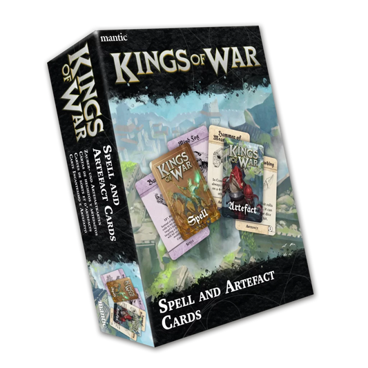 KINGS OF WAR 4TH EDITION SPELL AND ARTIFACT CARD DECK (2025)