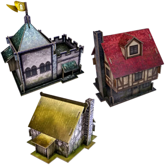 TERRAIN CRATE BATTLEFIELDS: VILLAGE BUILDINGS PACK