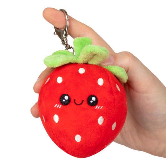 SQUISHABLE MICRO COMFORT FOOD STRAWBERRY (KEYCHAIN)