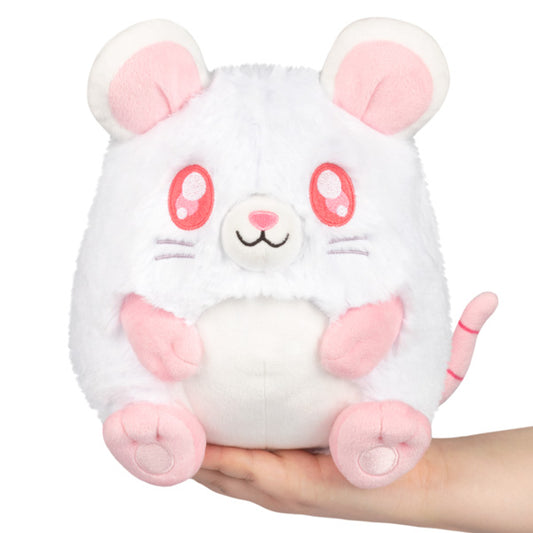 SQUISHABLE MINI WHITE RAT