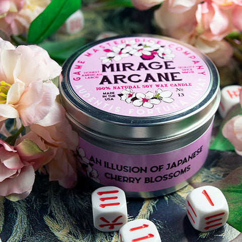 MIRAGE ARCANE 8oz GAMING CANDLE