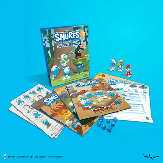 THE SMURFS ROLPLAYING GAME STARTER BOX