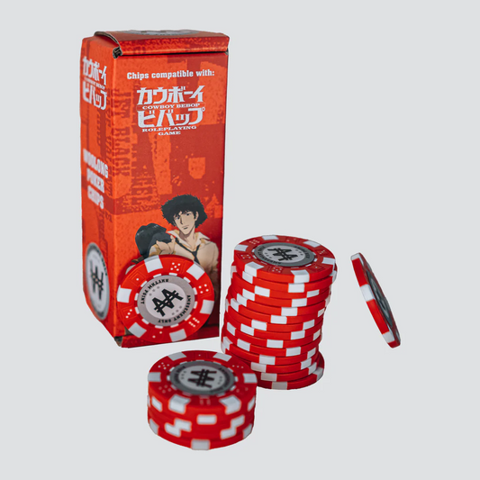 COWBOY BEBOP RPG WOOLONG POKER CHIPS