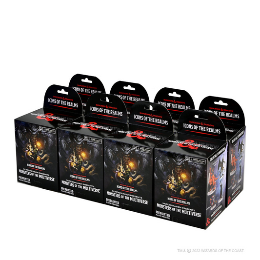 D&D ICONS OF THE REALMS MORDENKAINEN PRESENTS: MONSTERS OF THE MULTIVERSE 8CT BOOSTER BRICK