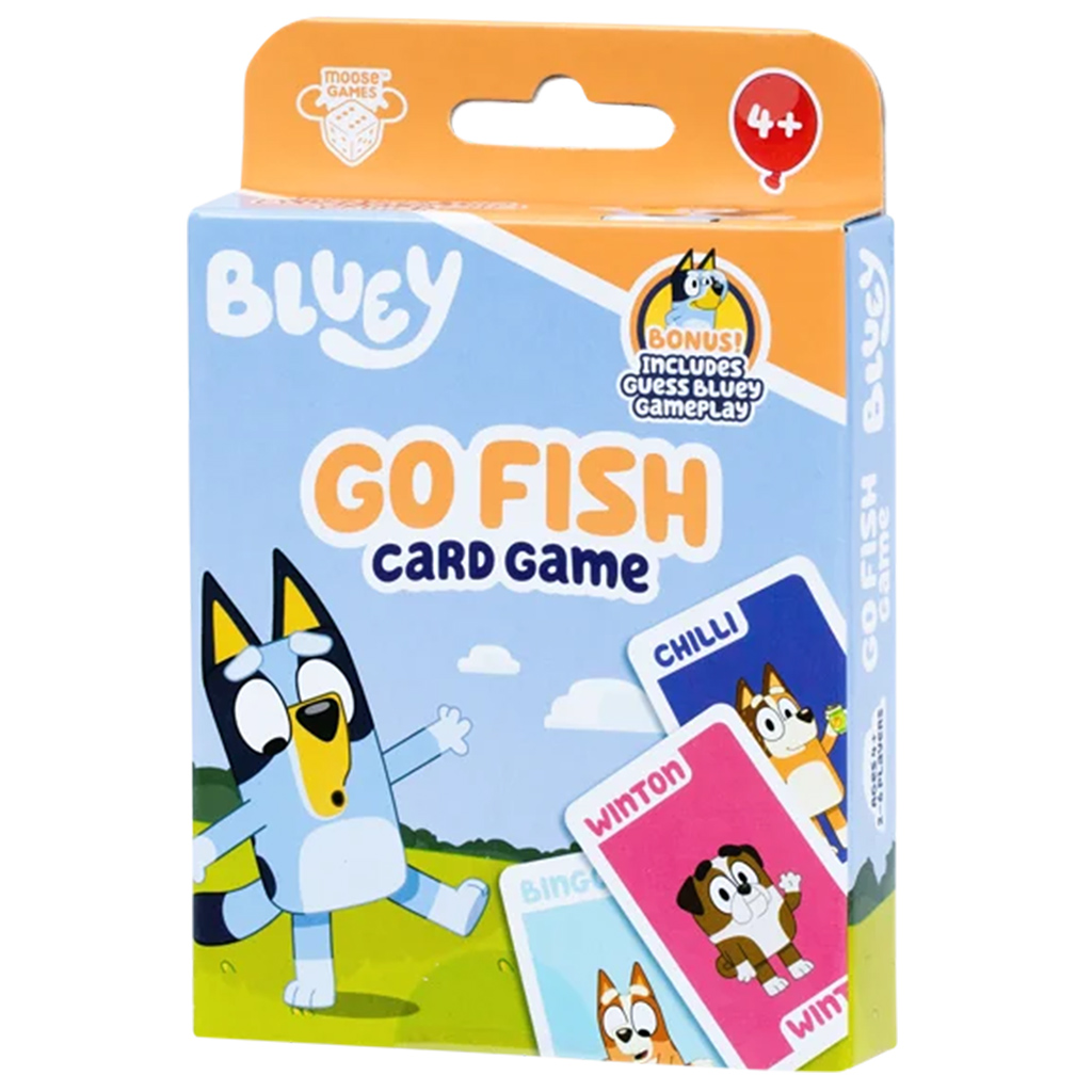 BLUEY GO FISH CARD GAME