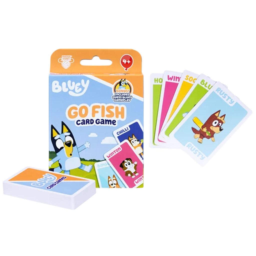 BLUEY GO FISH CARD GAME