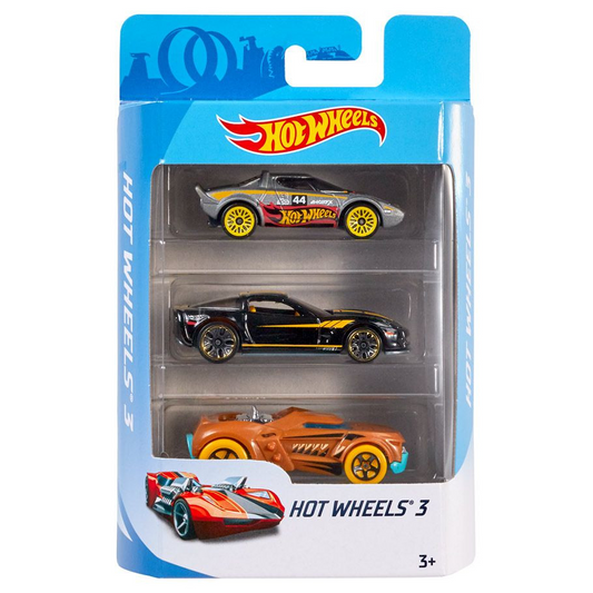 HOT WHEELS: BASIC CAR 3 PACK ASSORTMENT