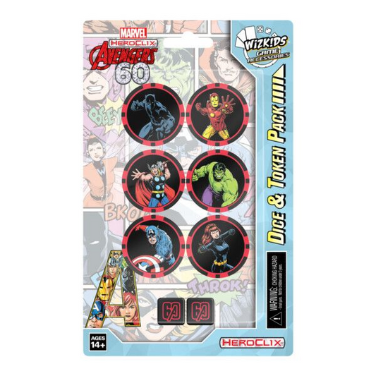 AVENGERS 60 DICE AND TOKEN PACK