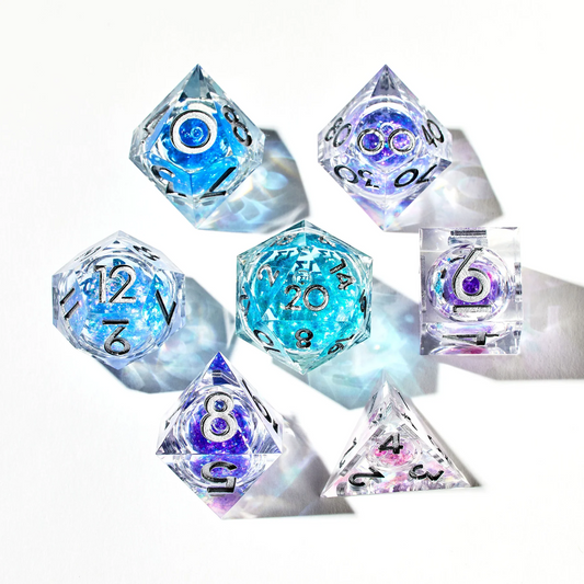 DISPEL MYSTIC TIDES LIQUID CORE 7PC DICE SET